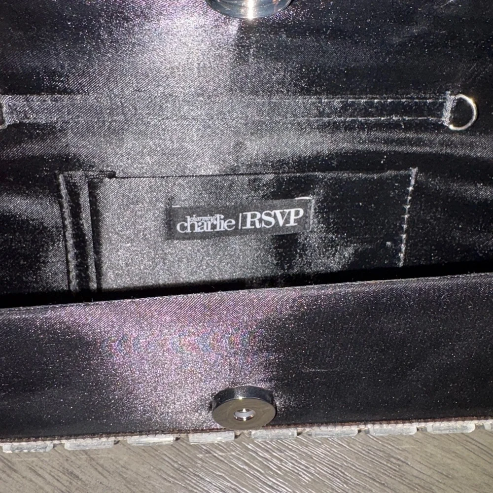 Designer Rhinestone Clutch - Picture 7 of 7